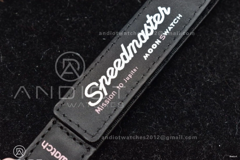 Quartz Nylon to Strap x Moonwatch Swatch Mission Jupiter on Omega Bioceramic 1226